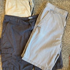 Men’s shorts- 3 pairs
